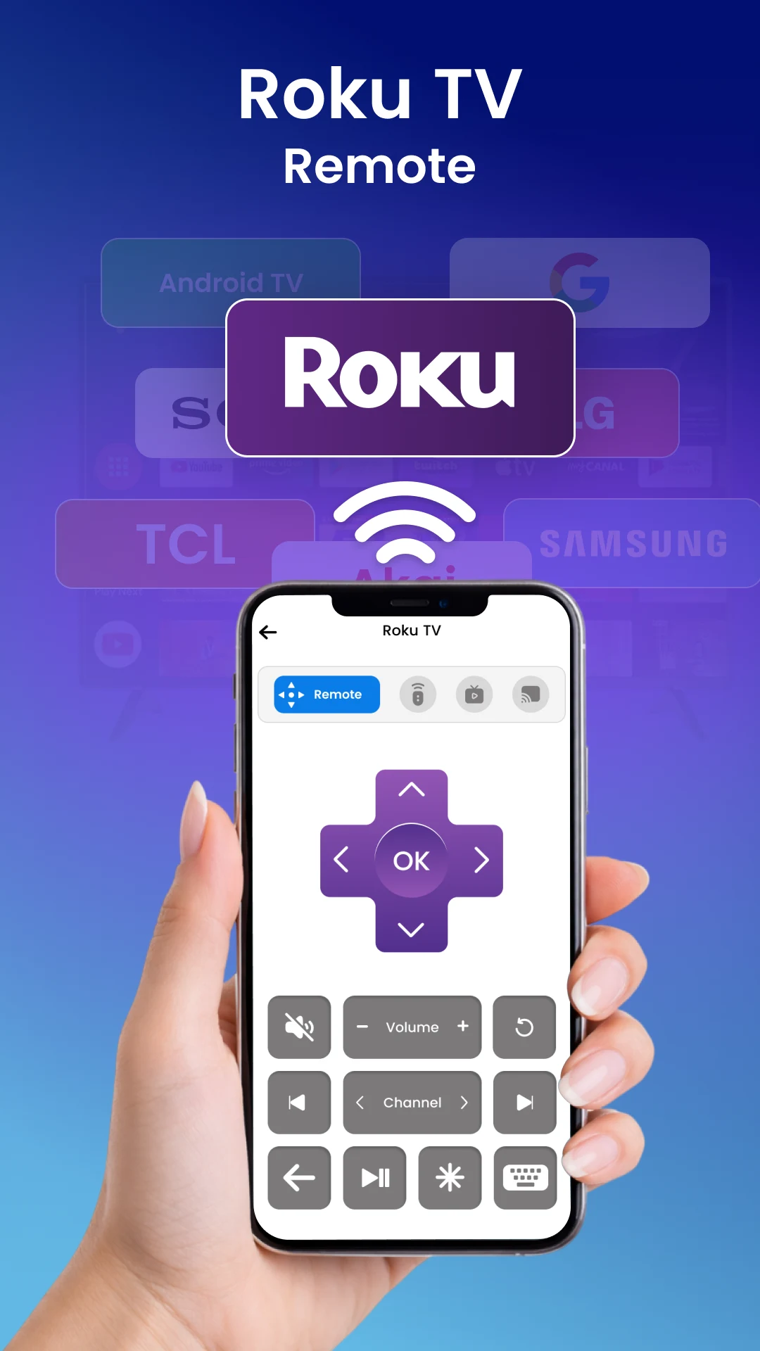 Universal TV Remote app screenshot