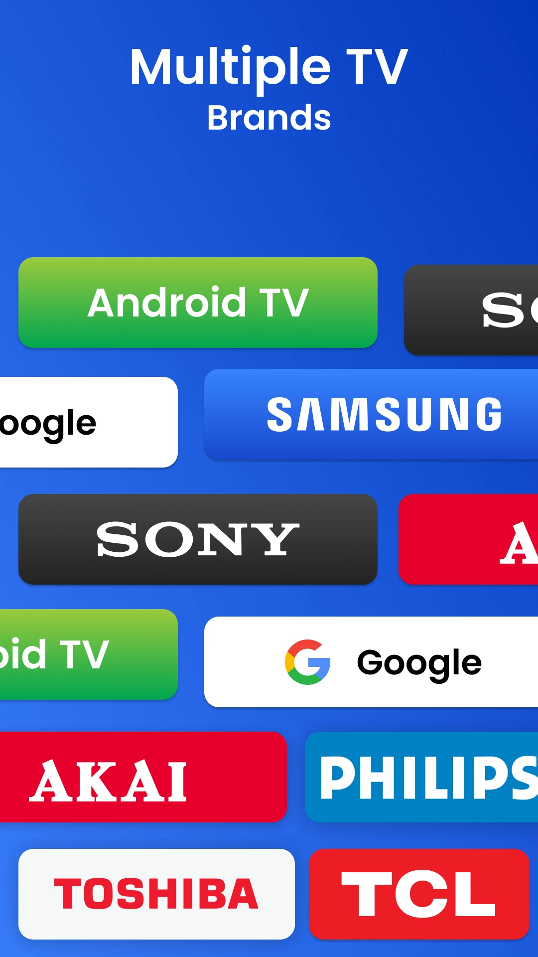 Universal TV Remote app screenshot